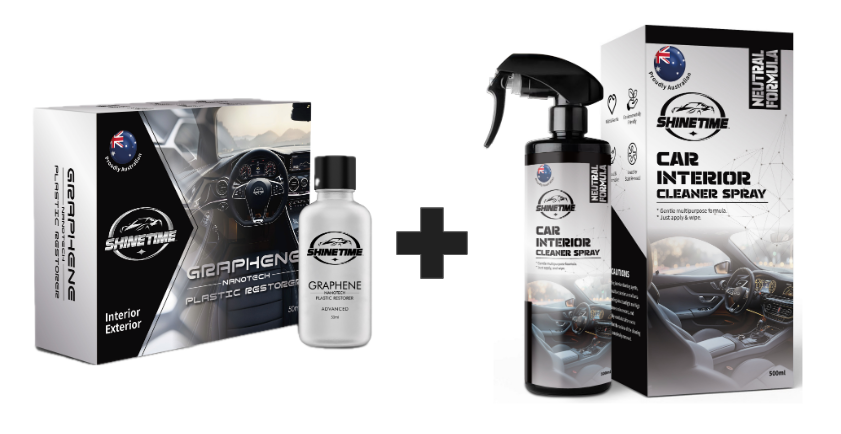 Interior & Trim Care (Plastic Restorer + Interior Cleaner)