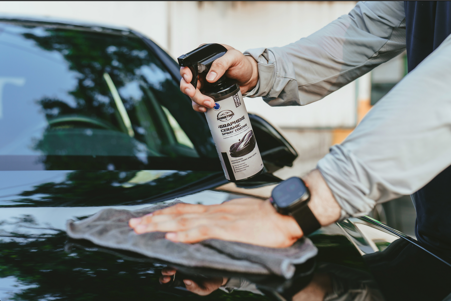 ShineTime™ Graphene Car Ceramic Spray Coating –500ml