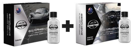 Long-Lasting Shine (Ceramic Coating + Plastic Restorer)