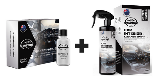 Interior & Trim Care (Plastic Restorer + Interior Cleaner)